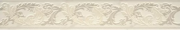 Керамогранит 240881 Marble FASCIA 10 BAROCCHINA BIANCO 9,6x58,5