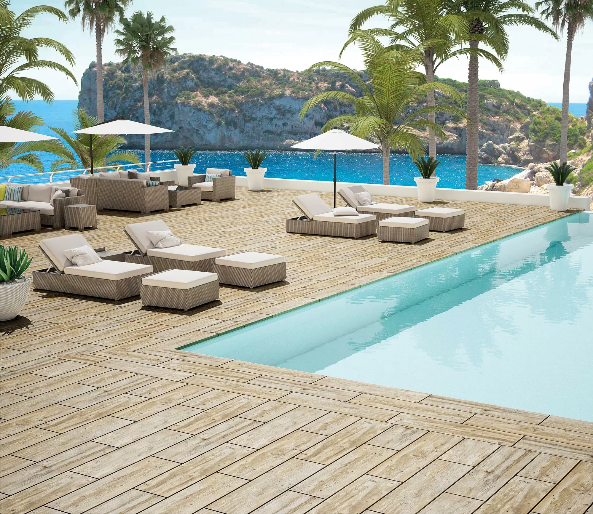 Клинкерная плитка Peldano Recto Amazonica 1200x317х40