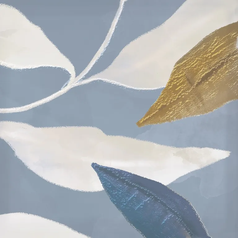 Плитка Leaves Blue 15x15