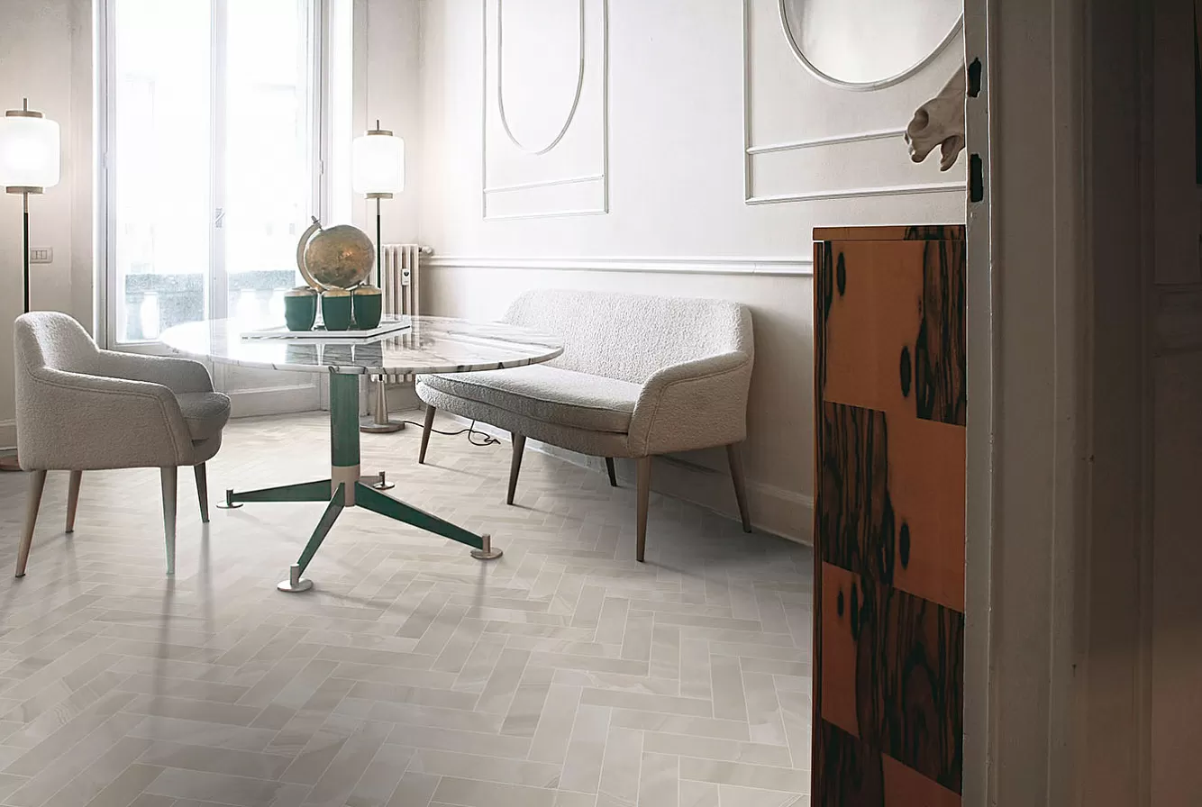 Мозаика 6001117 NOLITA ESAGONA TRIANGOLI ORO LUSSO 30x28