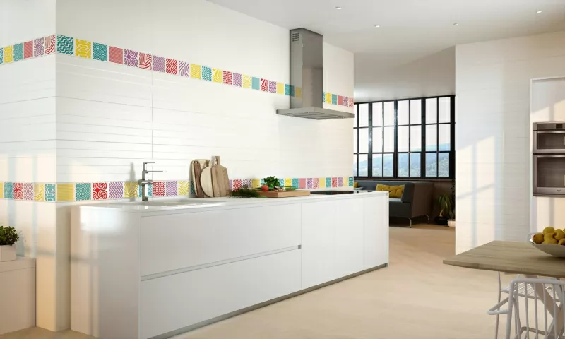 Плитка Панно Albi Blanco Garden 126,4x90