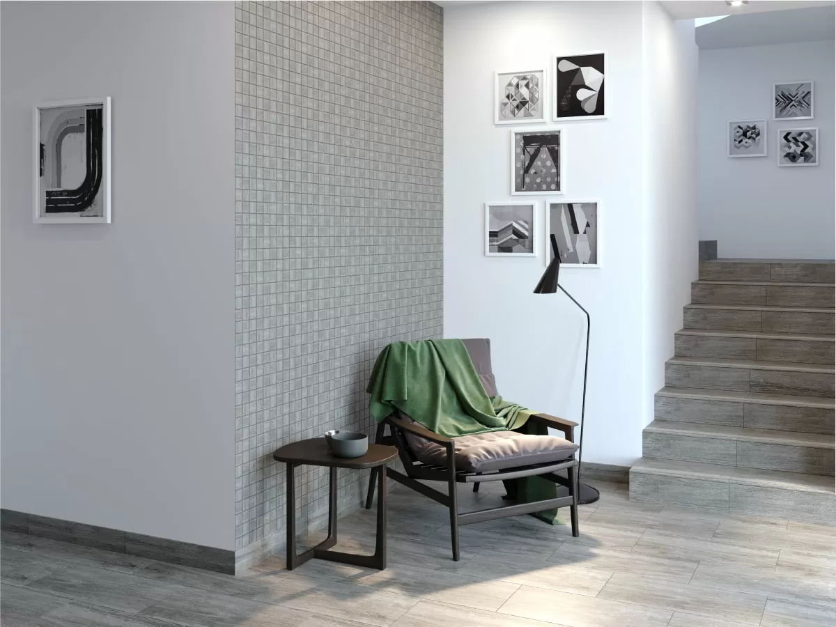 Керамогранит WS5A116 Плинтус Woodhouse коричневый 7x59,8