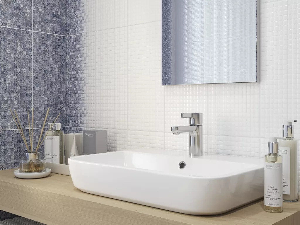 Керамогранит HA4R042D Hammam голубой 42x42