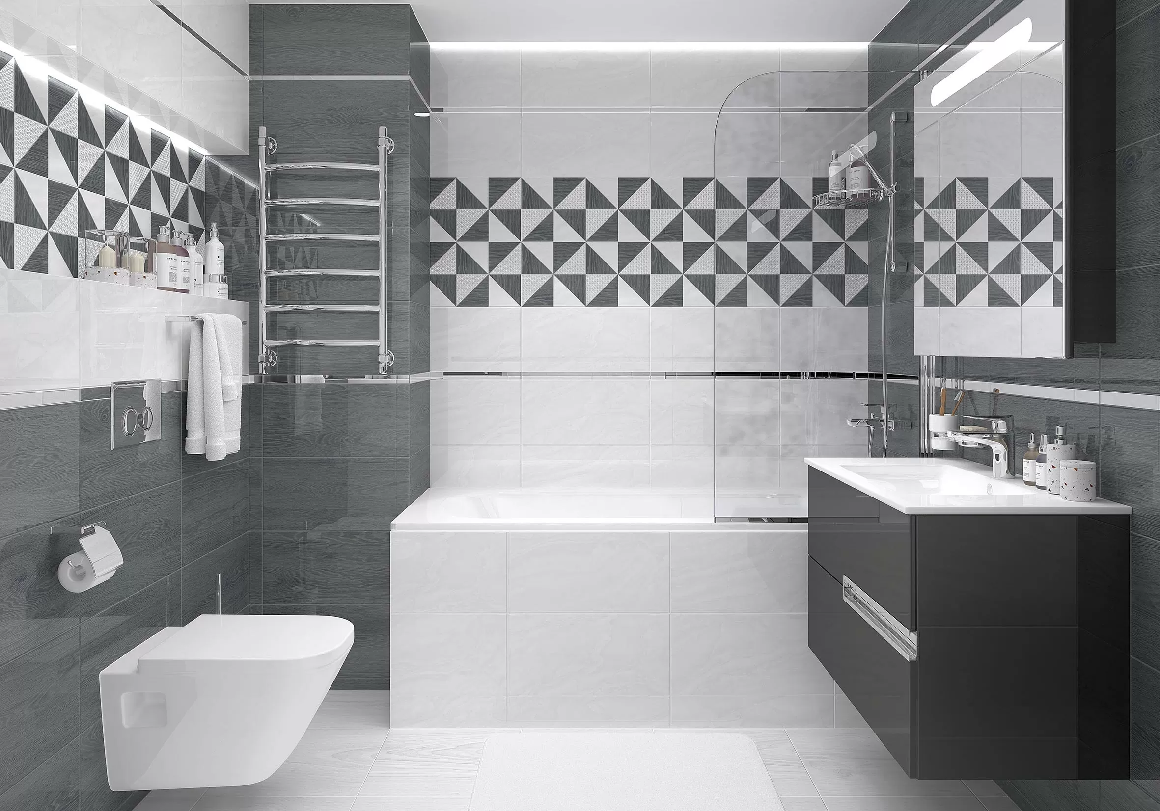 Керамогранит SG170200N Mania серый 40,2х40,2