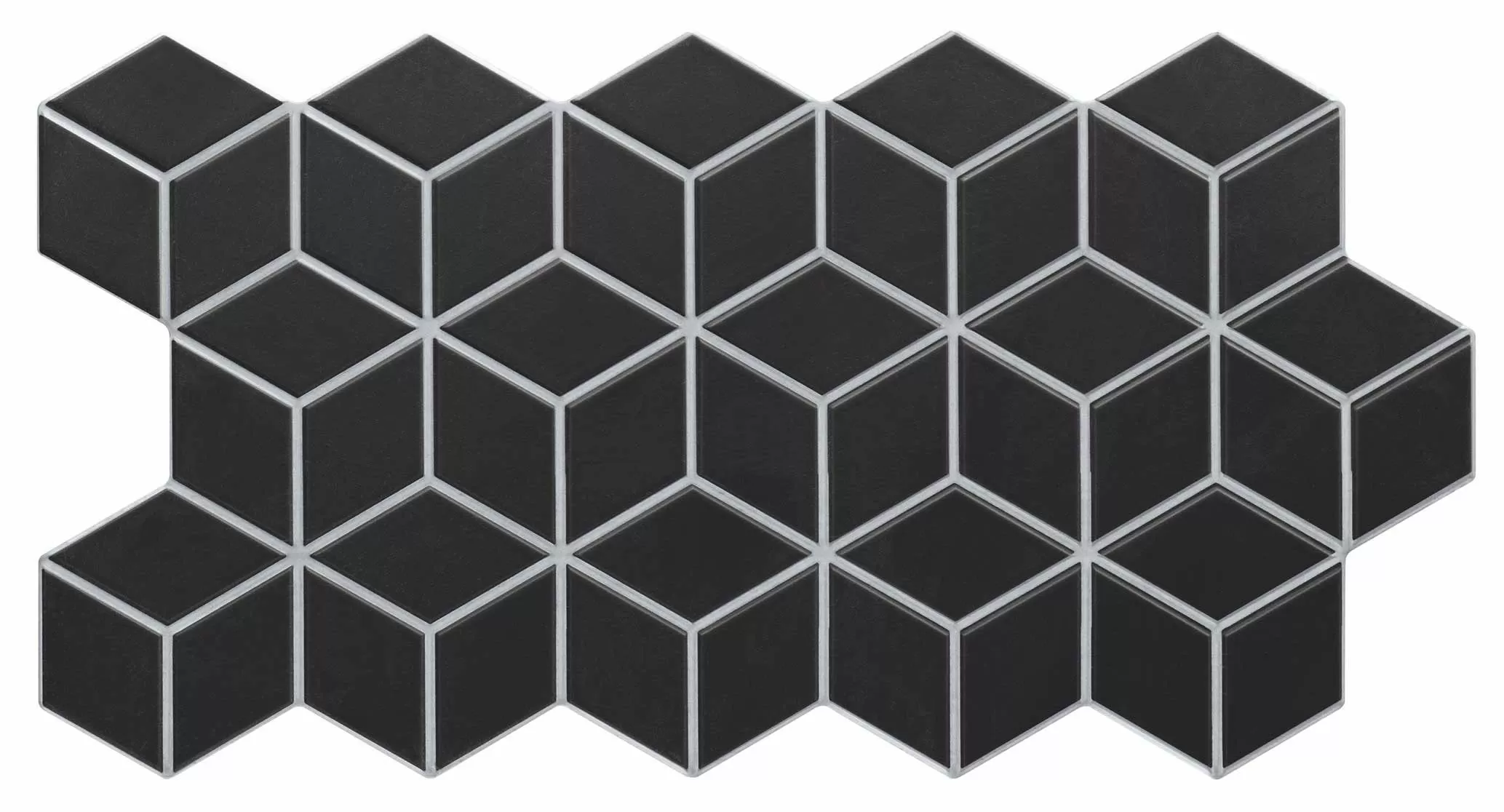 Керамогранит Rhombus Black 51x26.5