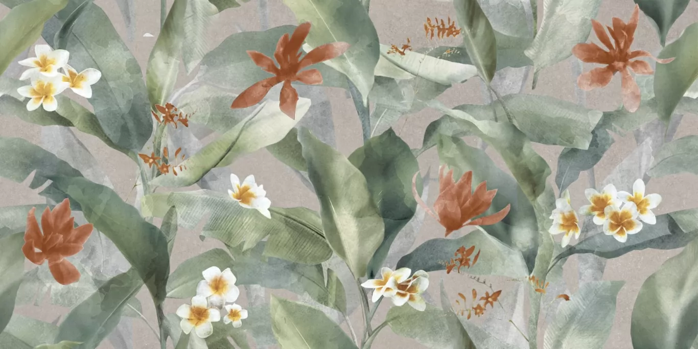 Керамогранит 17550 Floresta джунгли многоцветный ректификат 60x120