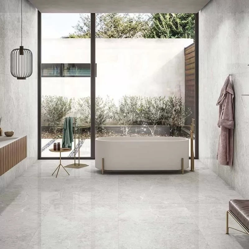 Керамогранит Una Pietra Nordix Pearl Glossy 60x120