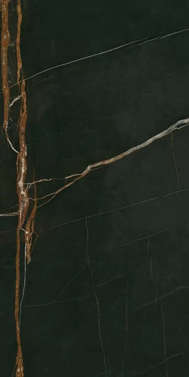 Керамогранит Lusso Nero Lappated / Люссо Неро Лаппатированная 60x120