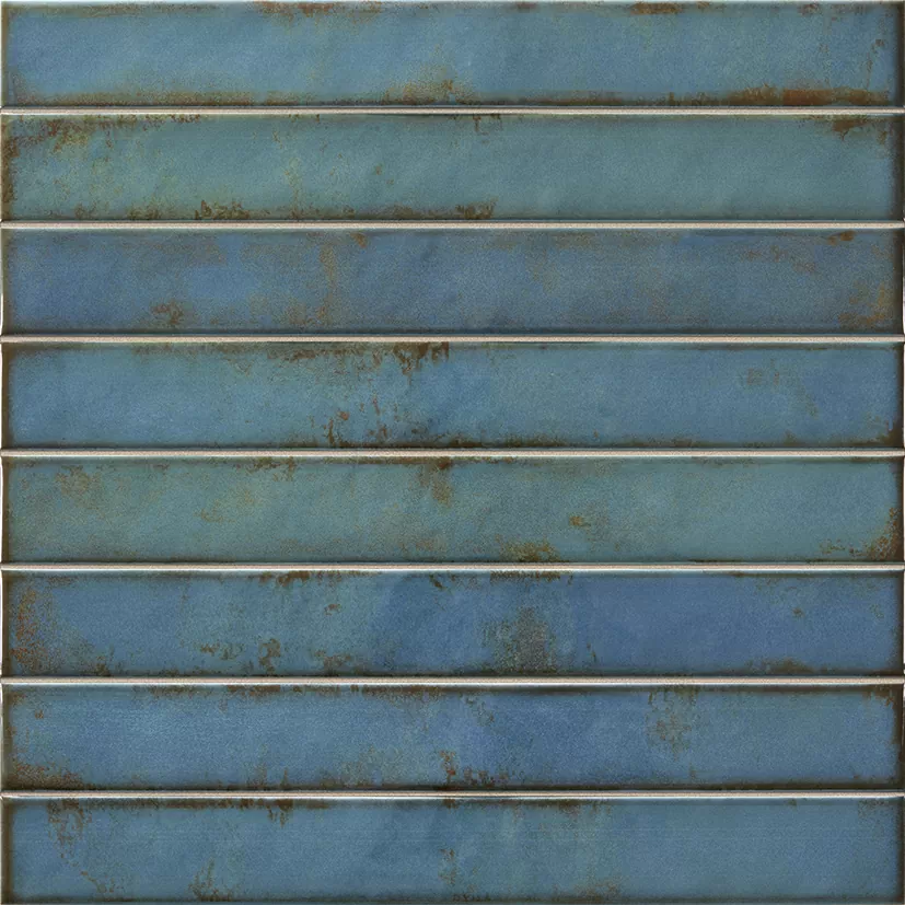 Плитка Brick Raku Turquoise 35x35