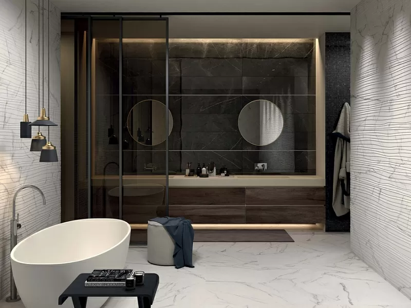 Керамогранит 1SL34050 SENSI CALACATTA SELECT LUX+ RET 60X120