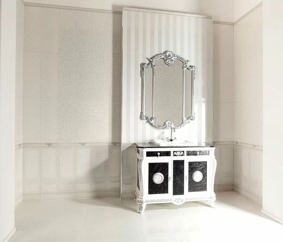 Плитка 10111181-236-3 Queen Olga Boiserie 25х70
