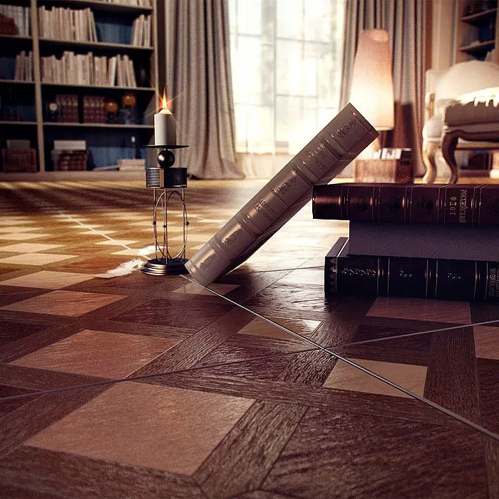 Керамогранит 725462 МАДЕРА коричневый 33x33