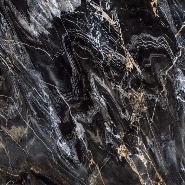 Керамогранит GR103 Toledo Black High glossy 600x600