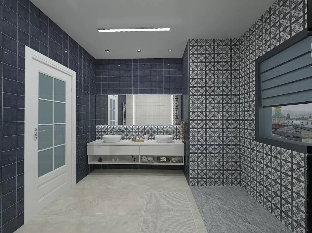 Плитка Smalto Decor Verde 3 15x15