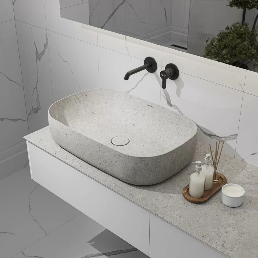 Керамогранит SG850290R Монте Тиберио серый матовый обрезной 80x80x0,9