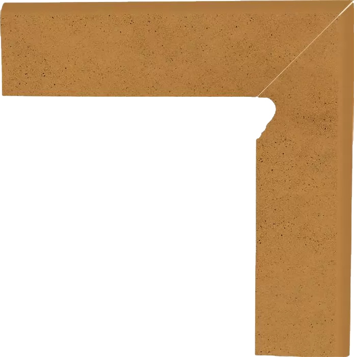 Клинкерная плитка Aquarius Brown Цоколь правый (B+A) 30х8,1