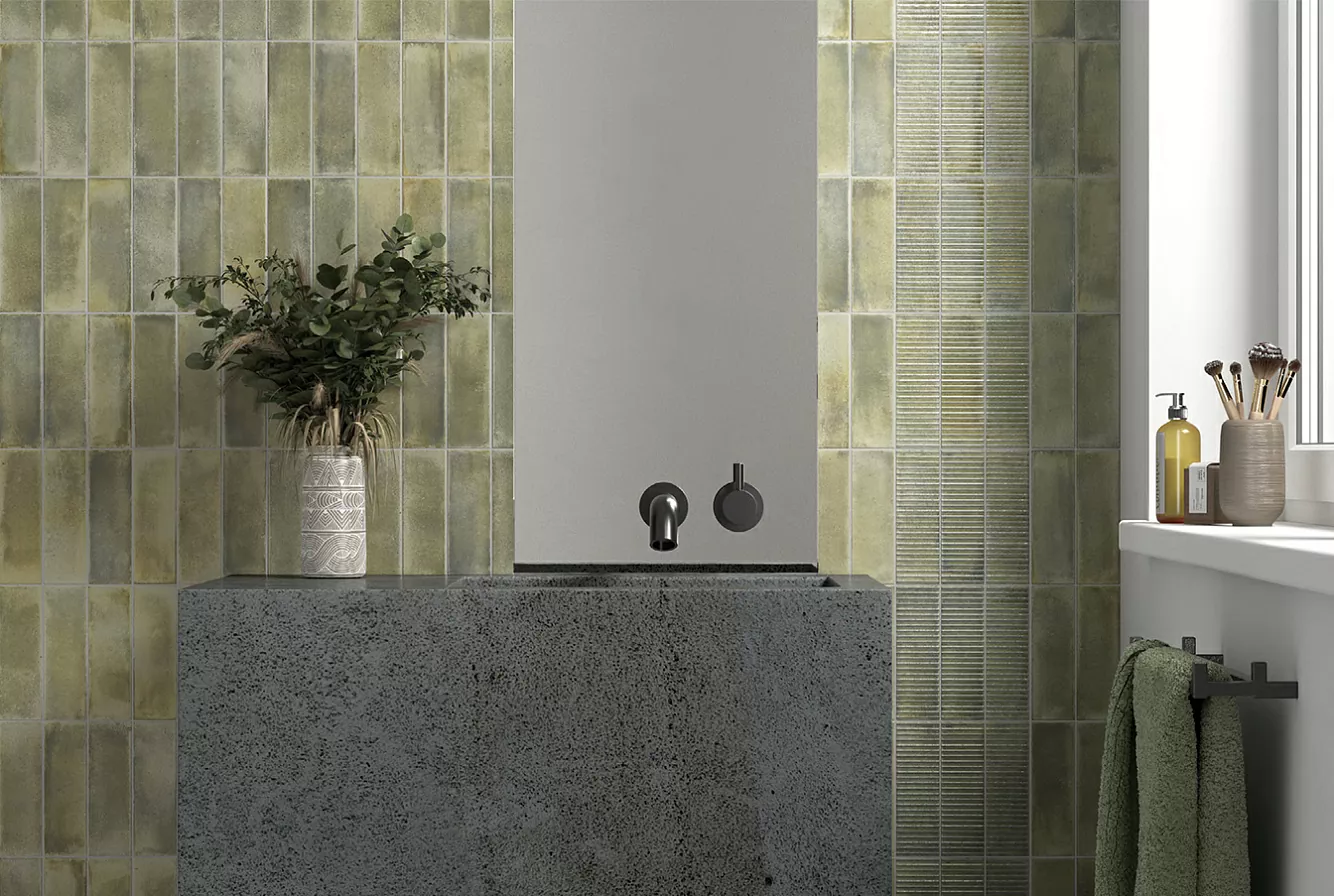 Керамогранит 30690 Raku Smoke 6x18,6