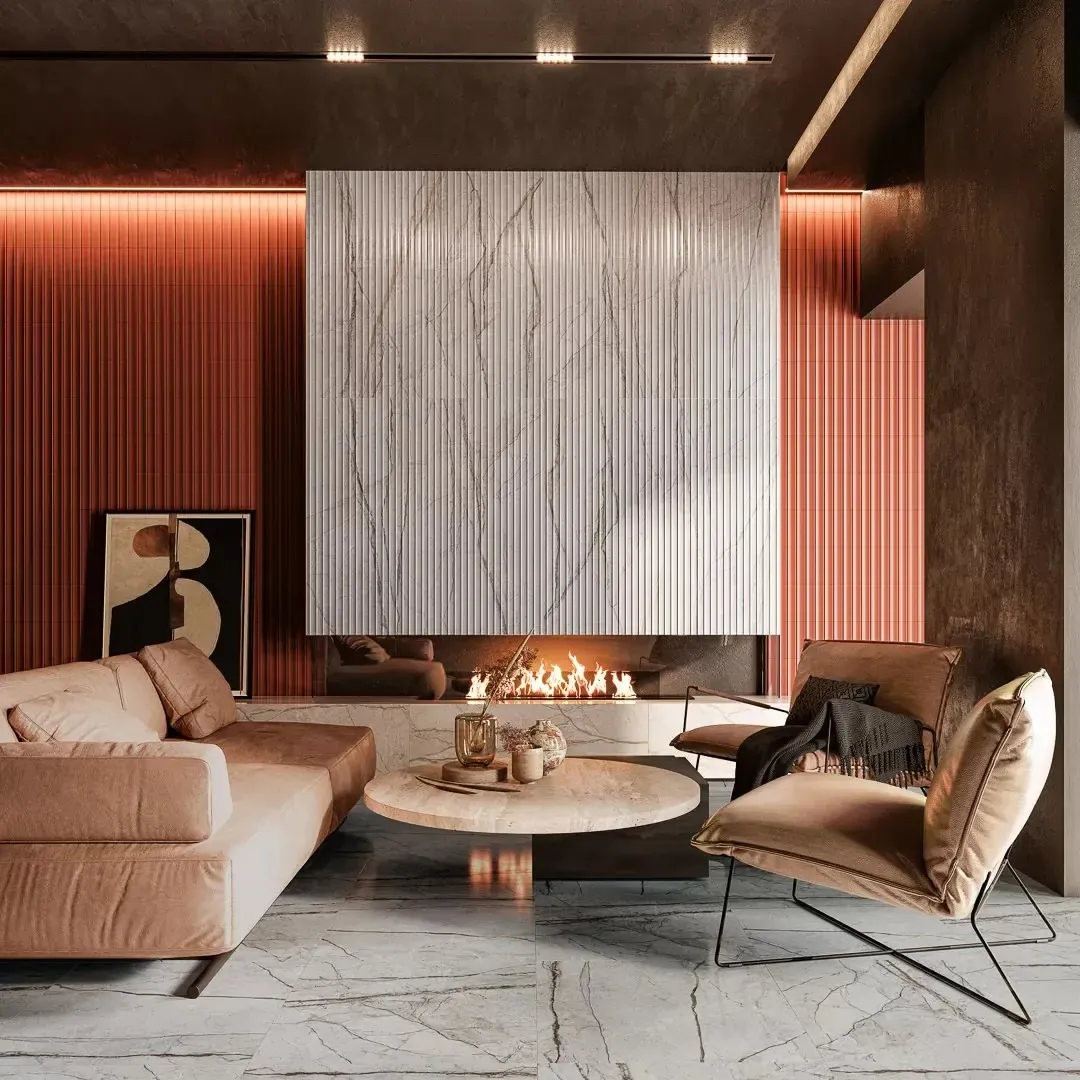 Керамогранит KM6060G0341RBT6 Плинтус Ифран бежевый светлый матовый обрезной 60x9,5x0,9