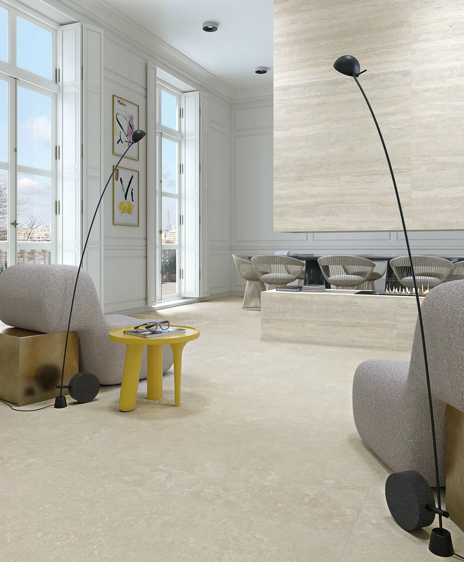 Мозаика 41SE Mosaico Paris Blanco R10 30x30