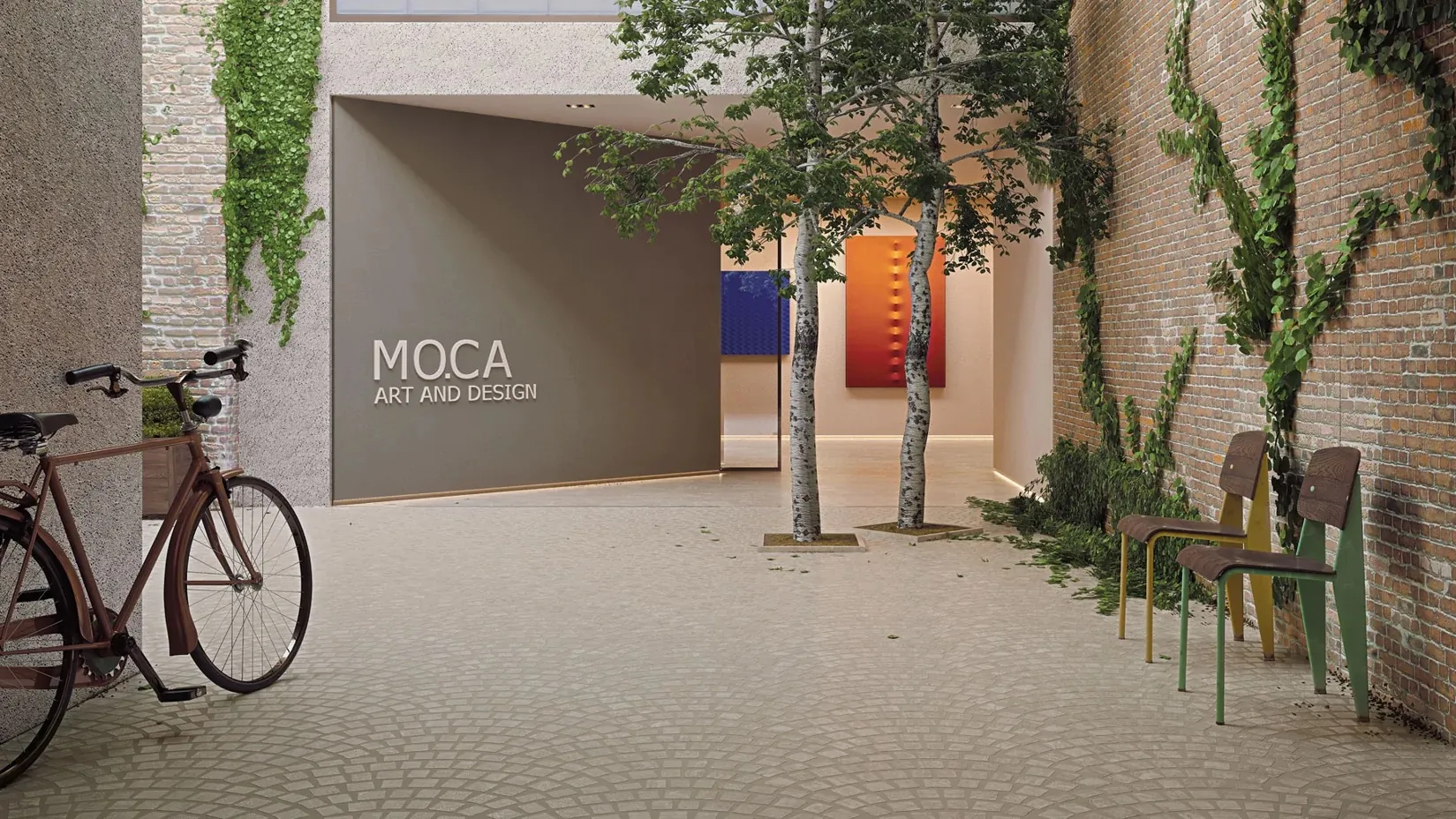 Керамогранит 620110000057 Climb Rope Brick Nat 3D 28x78