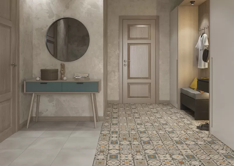 Керамогранит C-LO4R402D Loft темно-серый 42х42