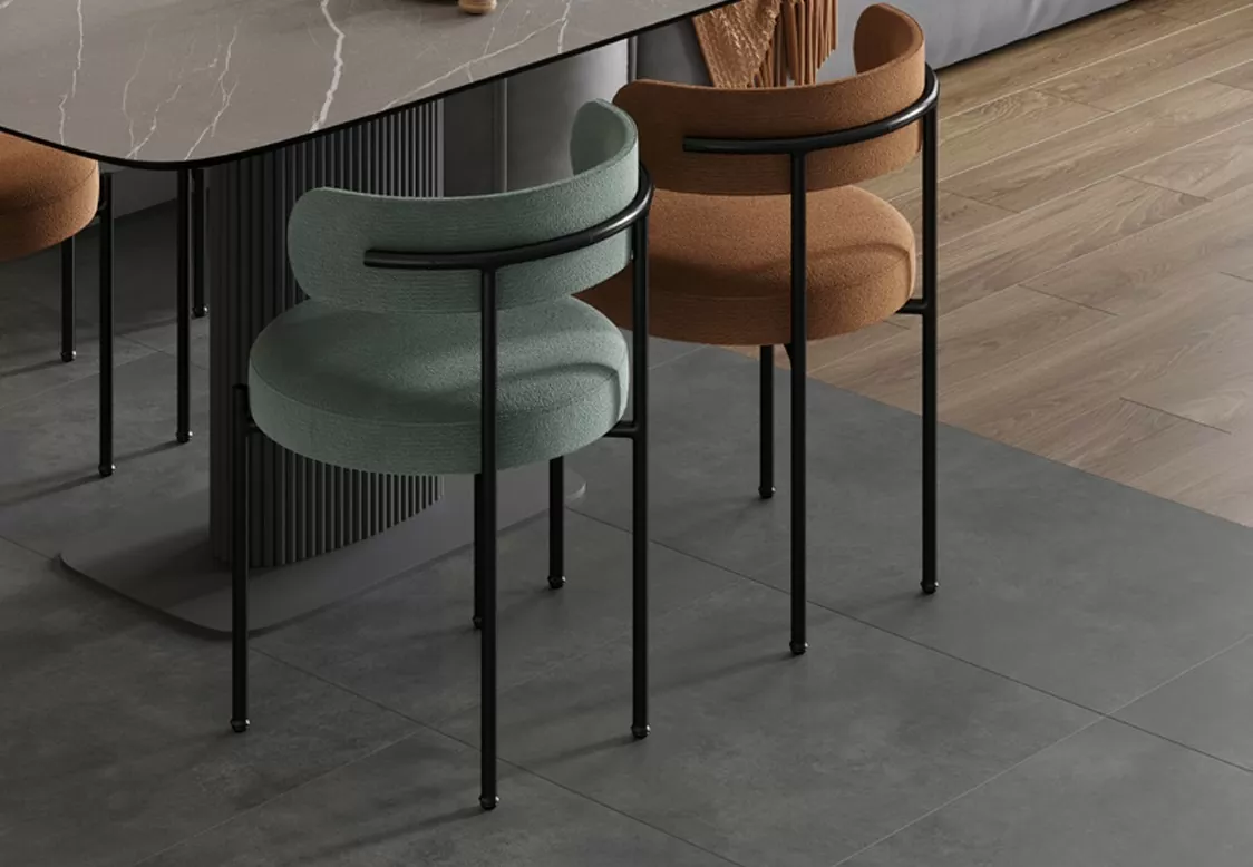 Керамогранит Concrete Courage Graphite Графитовый Матовый 80х80