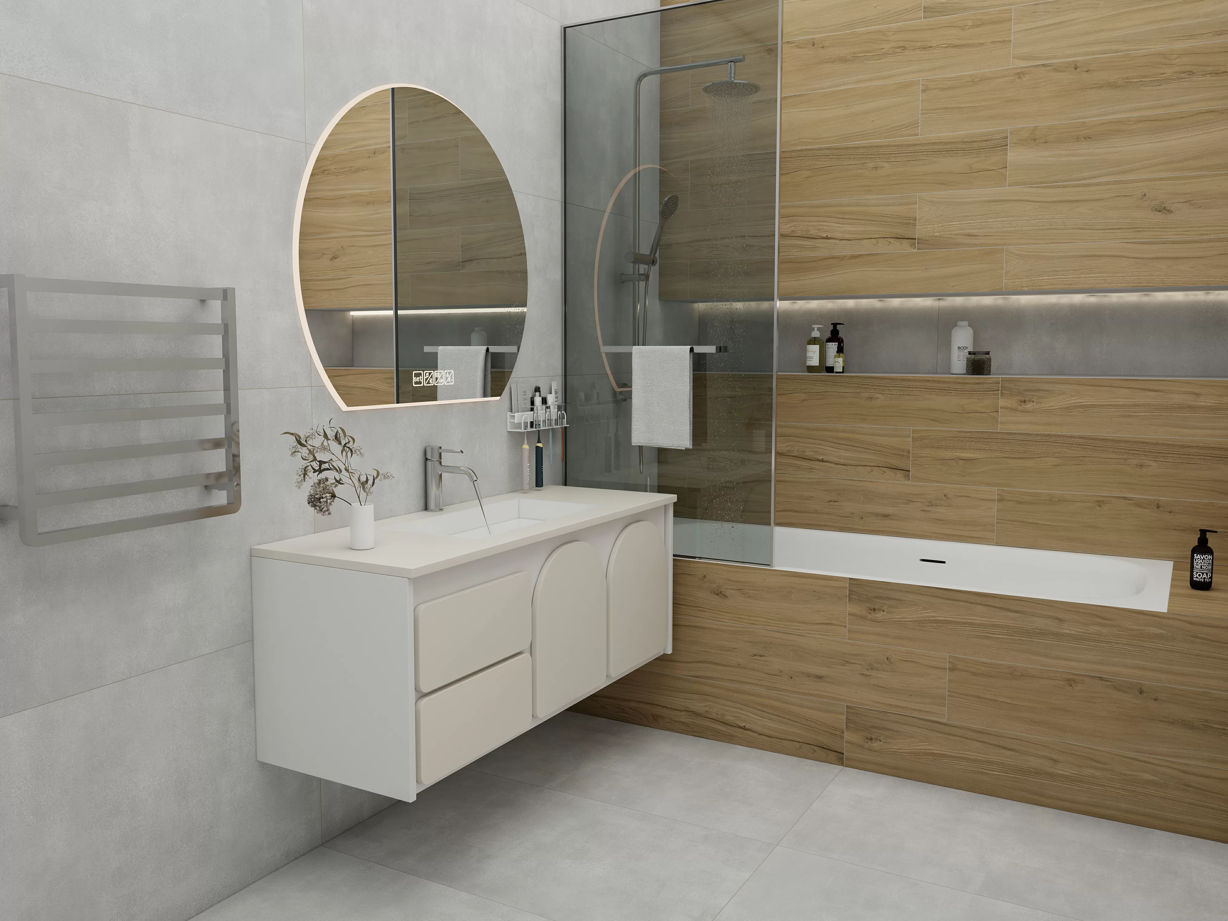 Керамогранит GR0L62M01 Ground Perla Matt 60x120