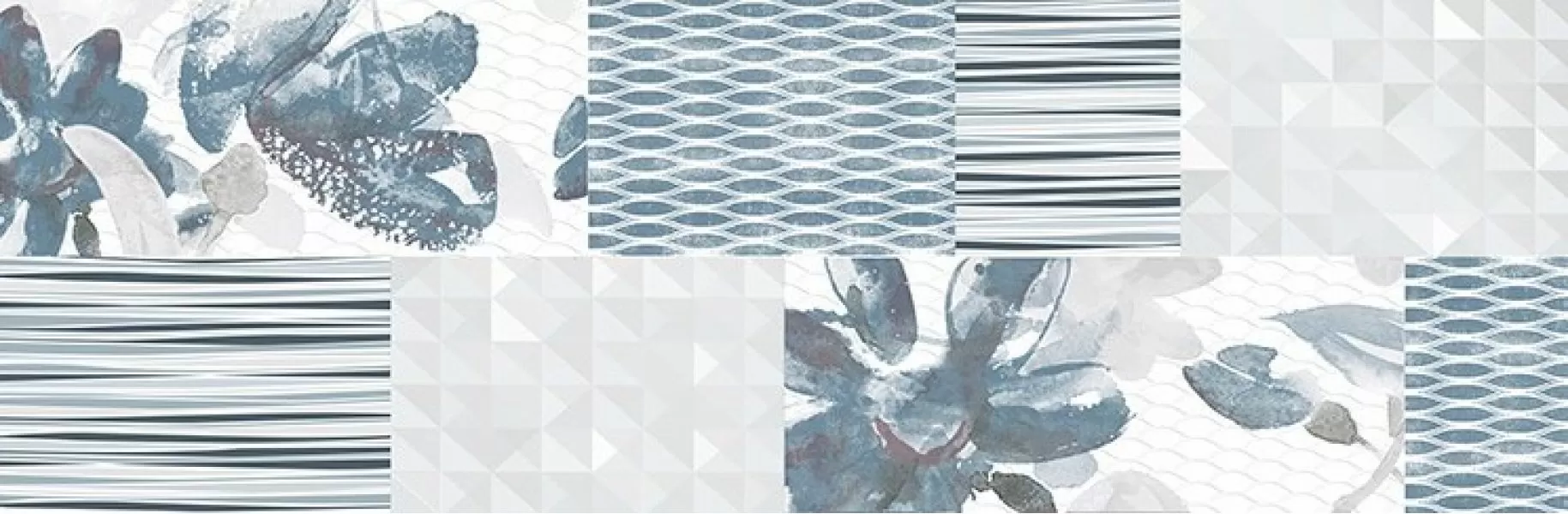 Плитка DN-CRISTAL BL WAVE 24.4x74.4