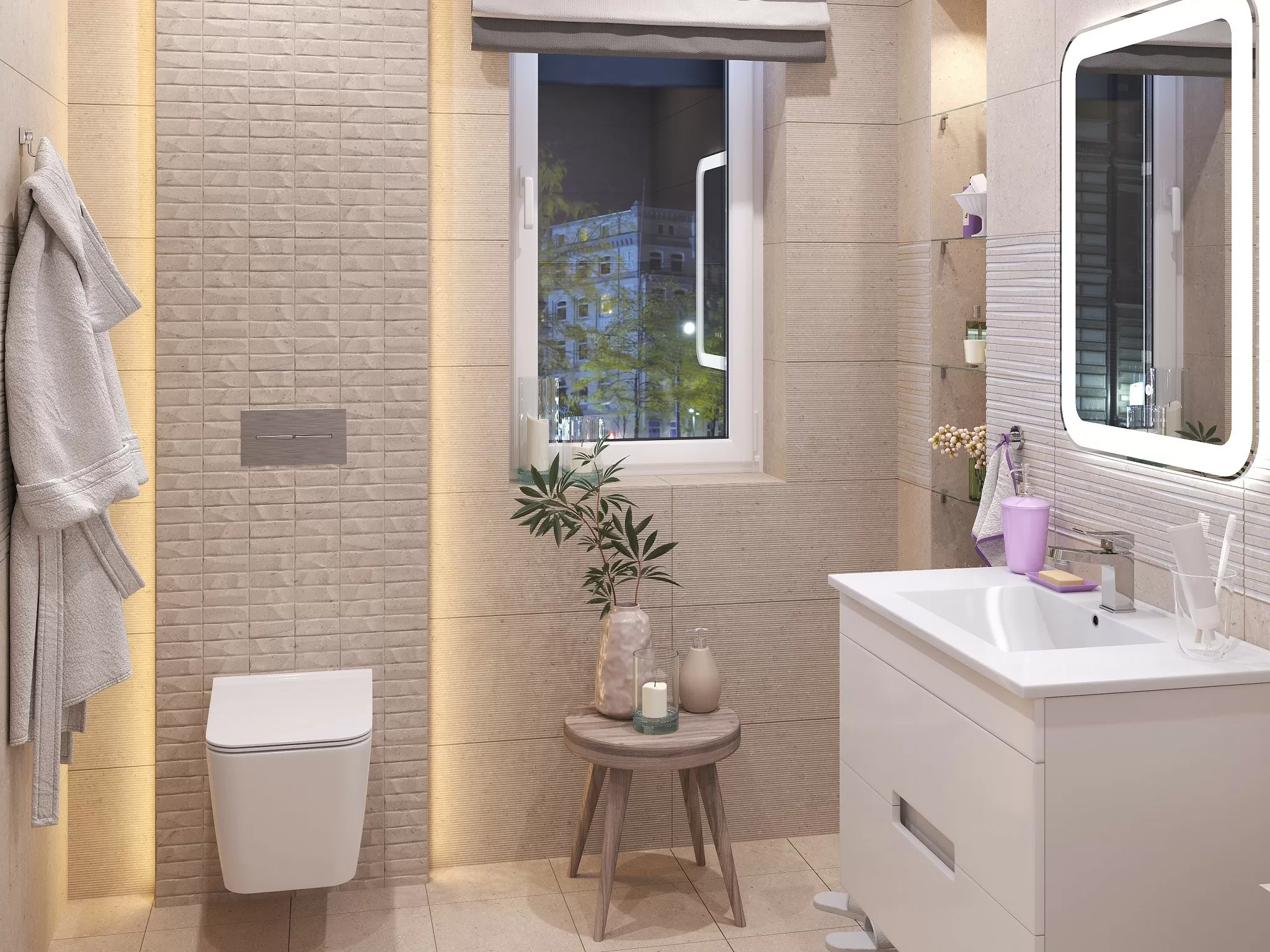 Плитка F Rockberry Beige 30x30