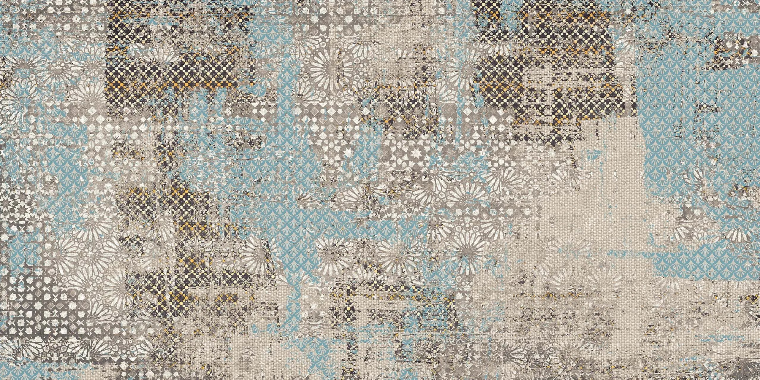 Керамогранит EXD401 Amber Illusion Vintage Inserto Неполированный Рект. 60x120x9