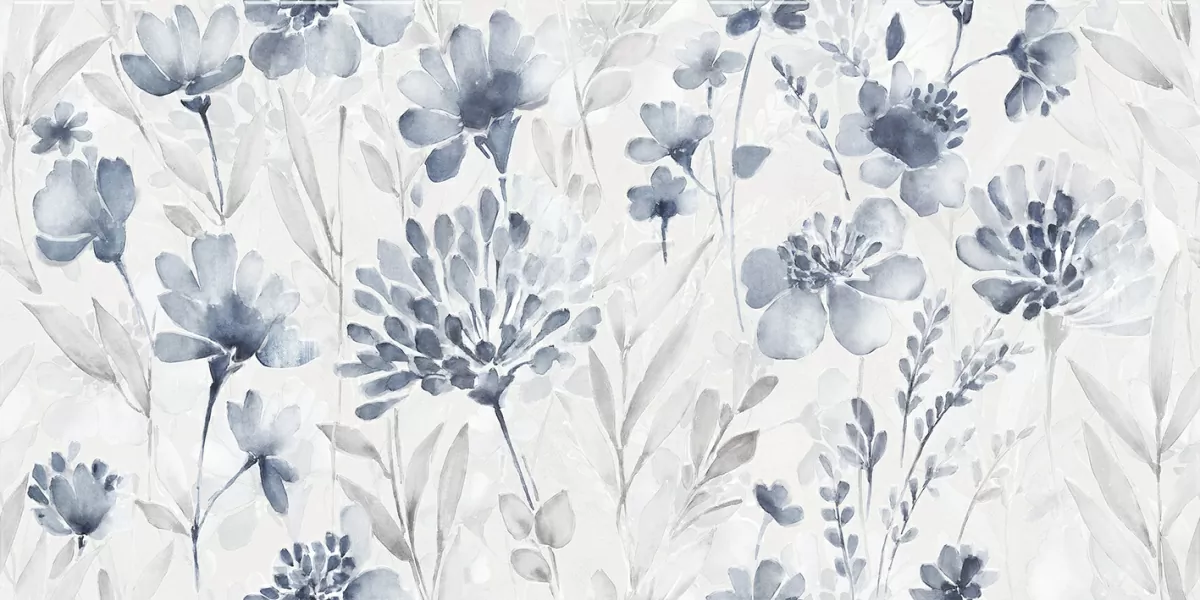 Плитка VT/A659/48018R Aquarelle blanco Декор матовый обрезной 40x80