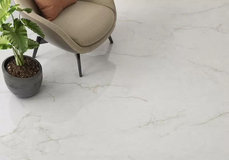 Керамогранит 004.120.0001.11484 Crystal White Leviglass Rect. 120x120