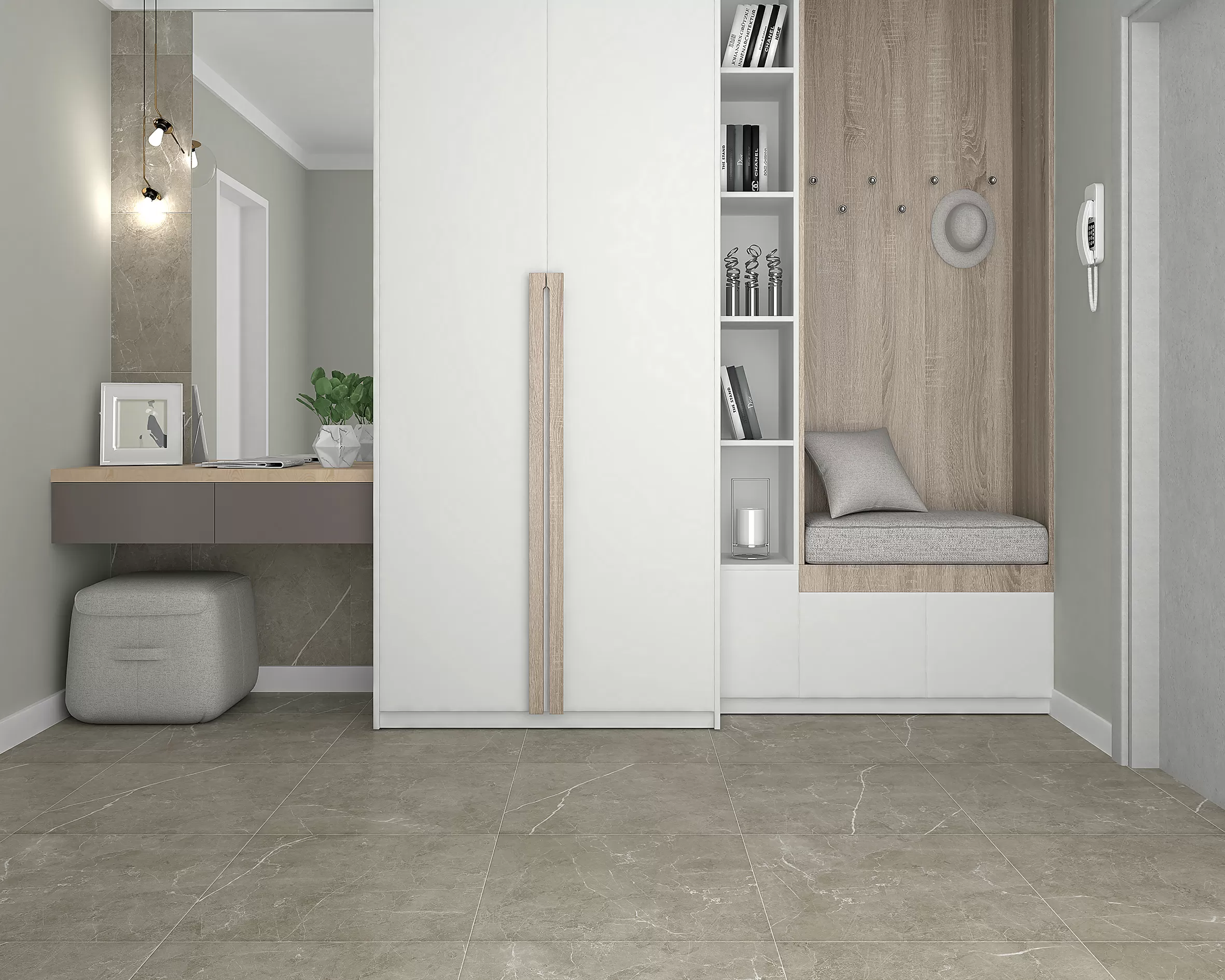 Керамогранит SG645420R Scandy табачный обрезной 60х60