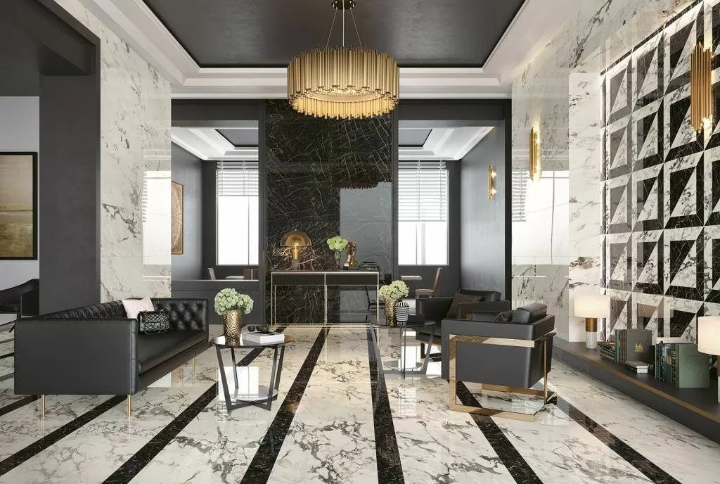 Керамогранит 610010001963 Allure Imperial Black Rett/Аллюр Империал Блек Рет 60х60