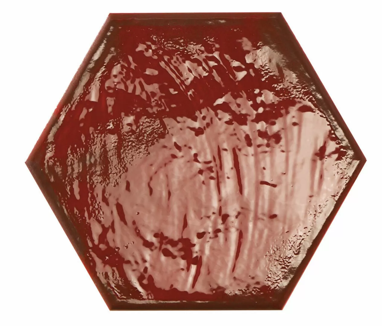 Керамогранит Rain Bordeaux Hex 19.8x22.8