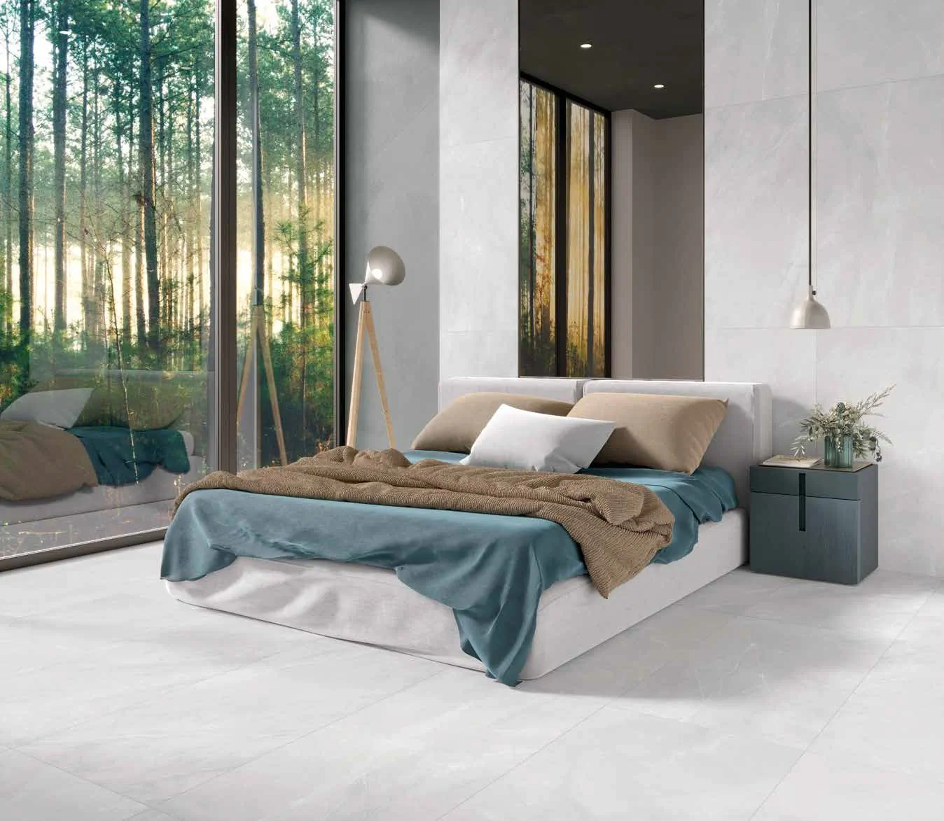 Керамогранит Walk Rigatino Ivory Rett 60x120