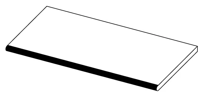 Керамогранит 620090000917 Rinascente Grey Round LASTRA 20mm 30x60