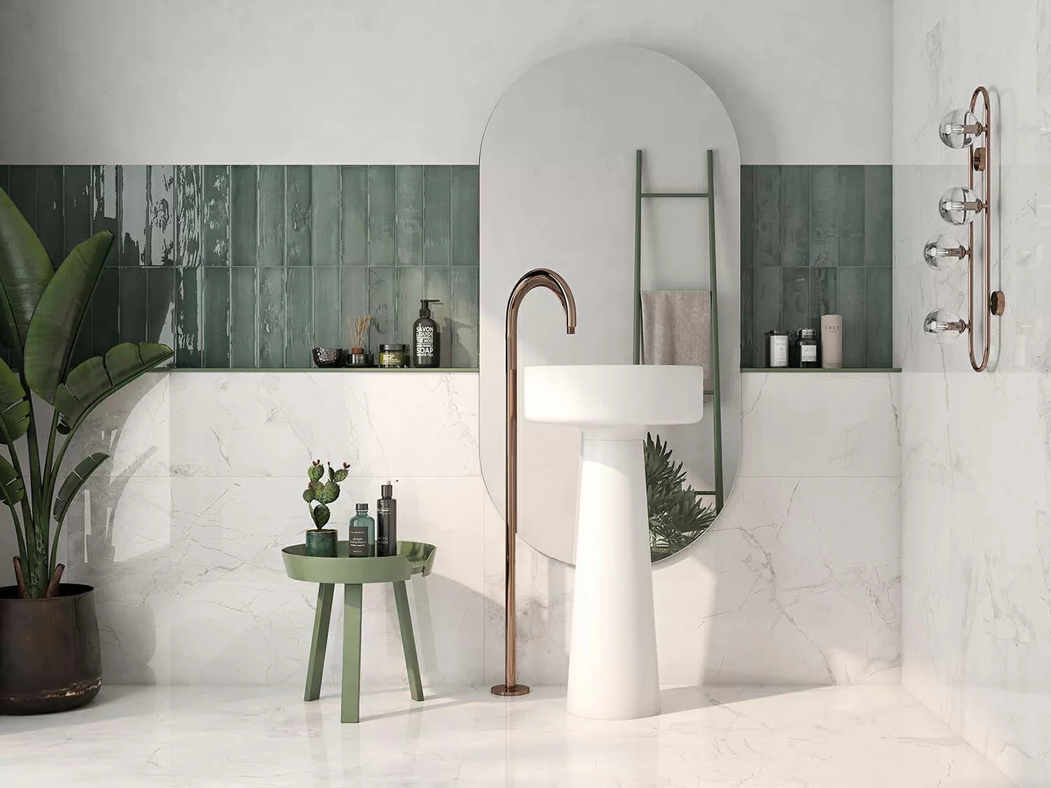 Плитка Mystic Invisible Concept White Vecchio 40x120