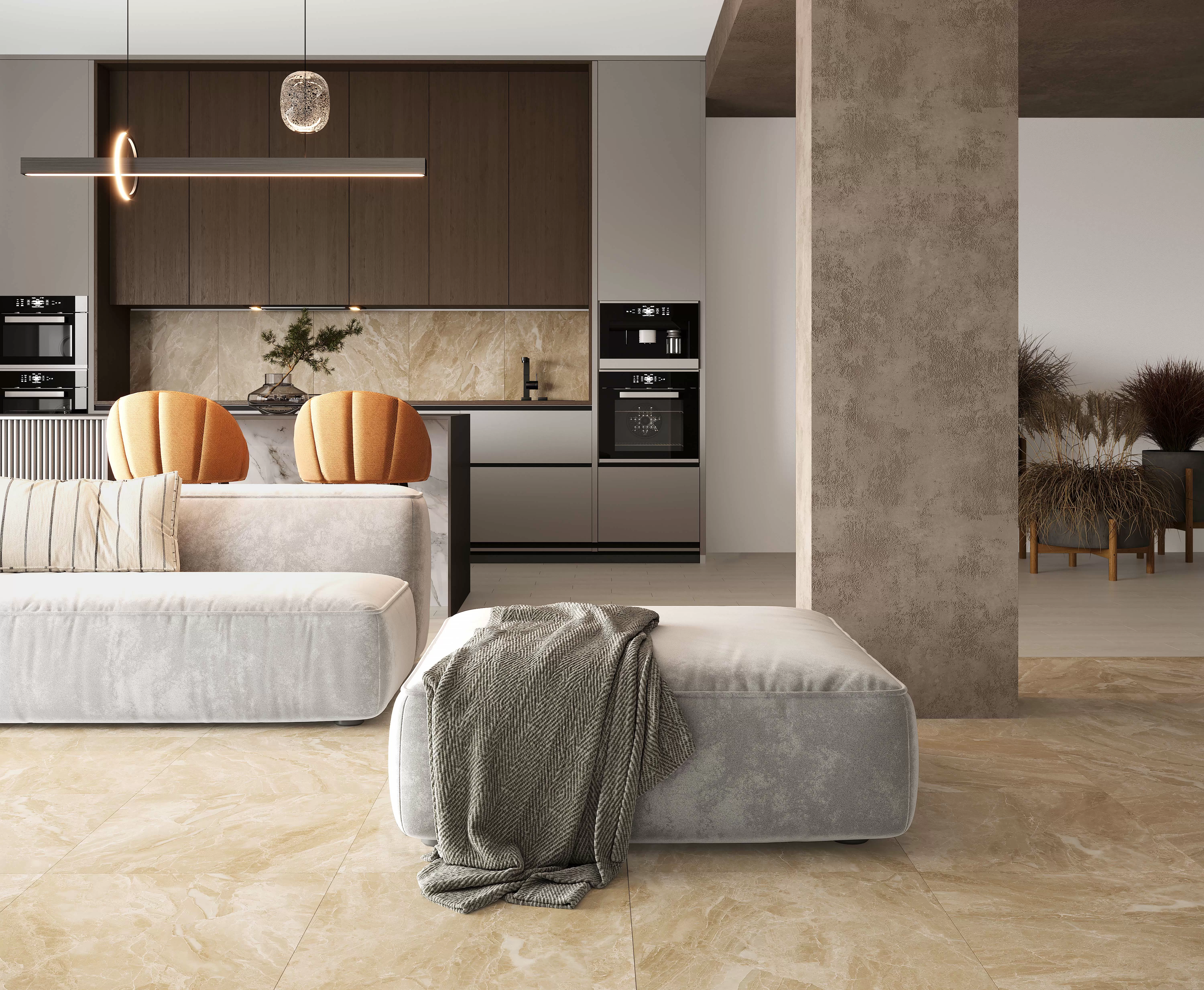 Керамогранит GO 0050 Gobi коричневый 60х60