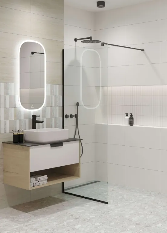 Керамогранит 6246-0116 Спектр светло-серый 45х45