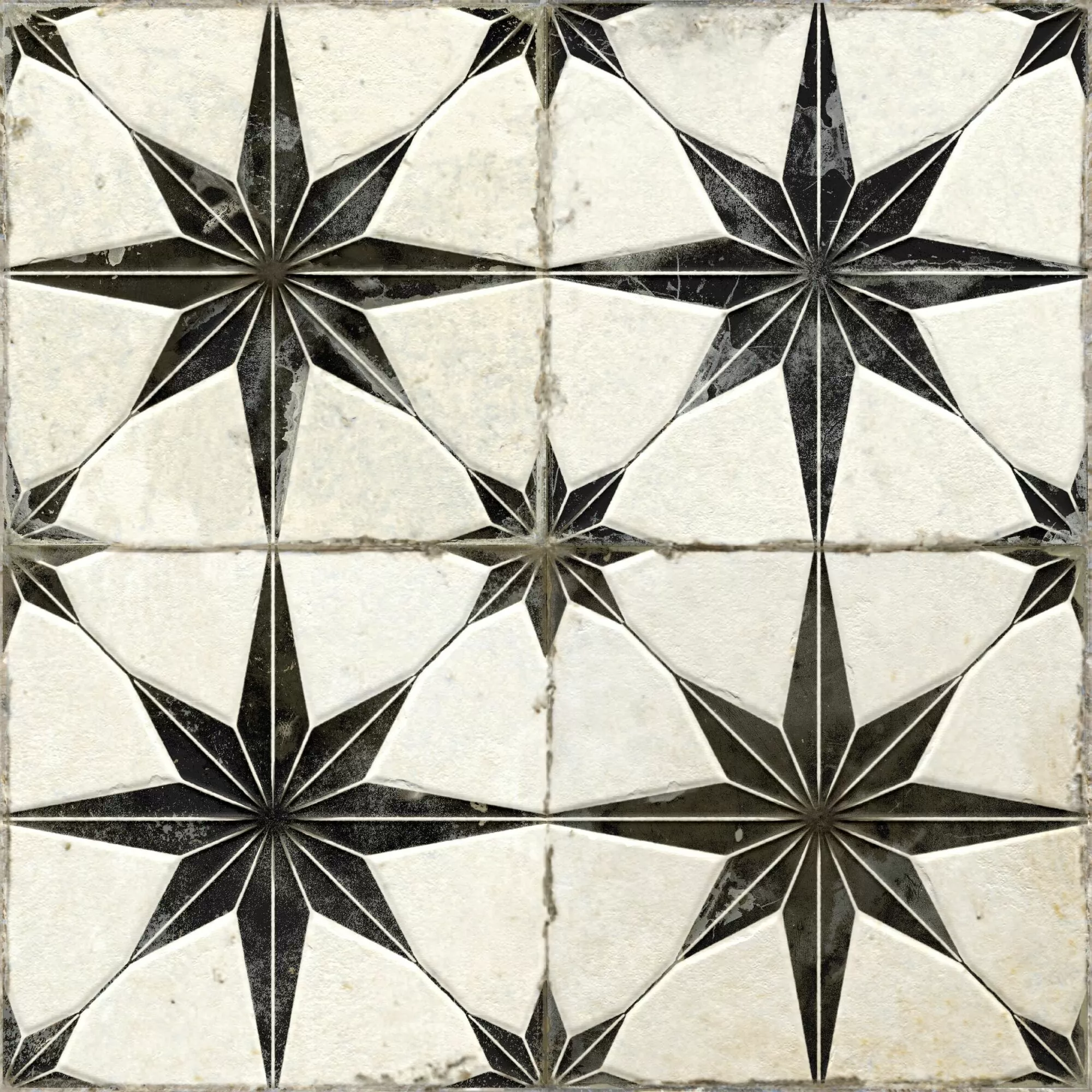 Плитка 38186 FS Star Black LT 45х45x0.95