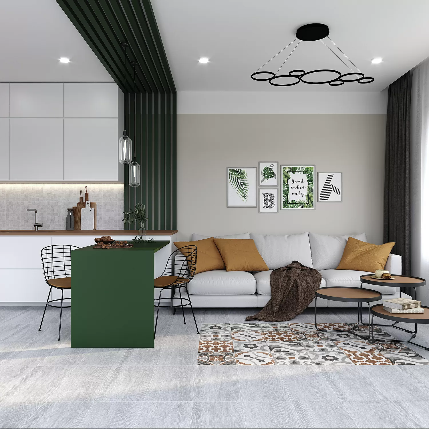 Керамогранит WS5A116 Плинтус Woodhouse коричневый 7x59,8