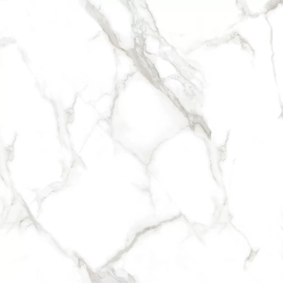 Керамогранит Statuario Perfect Silver Белый Полированный 80х80