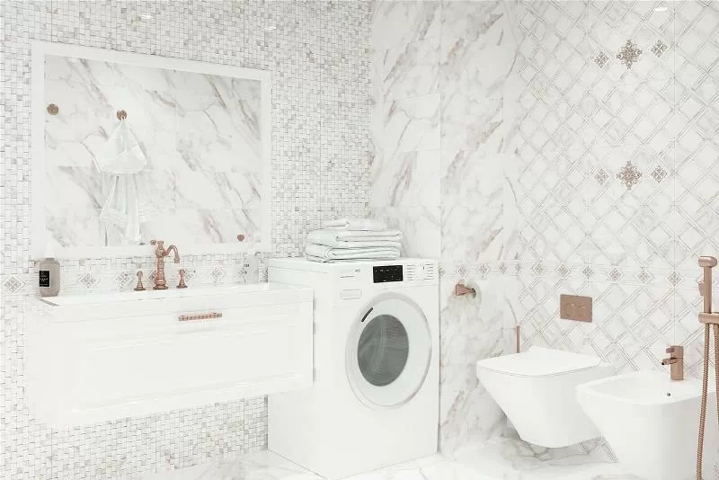 Керамогранит 10400000868 Calacatta Gold белый 40x40