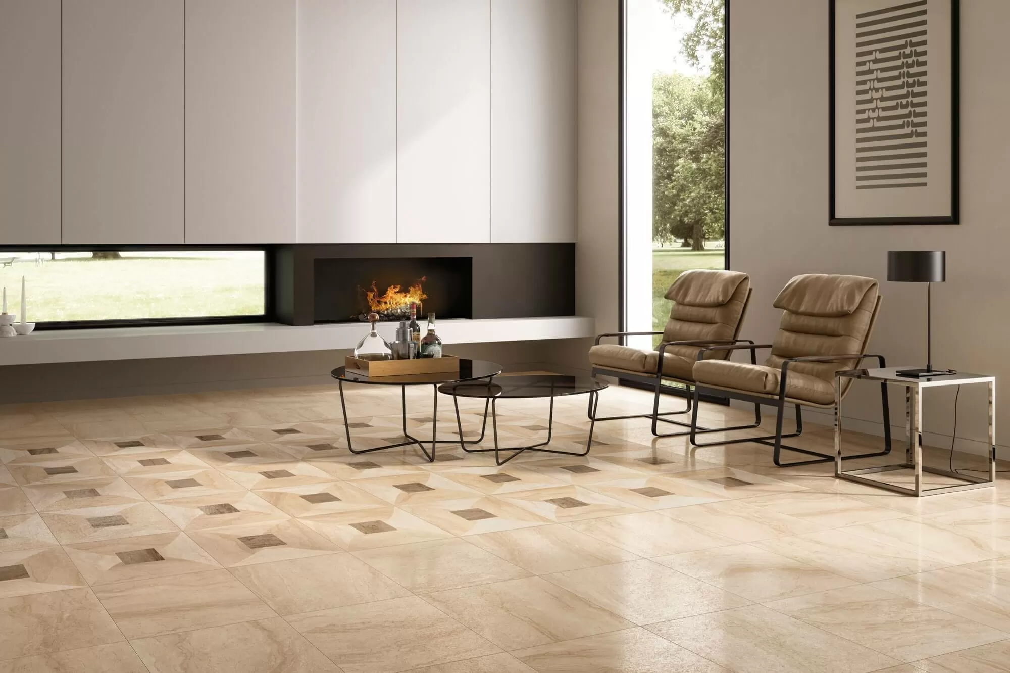 Керамогранит 610015000303 Venezia Marrone Lappato 45x45