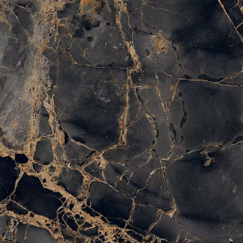 Керамогранит GR101 Golden Black High glossy 600x600