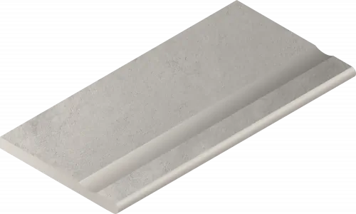 Керамогранит 620090001179 Millennium X2 Silver Bordo Svasato Round 30x120