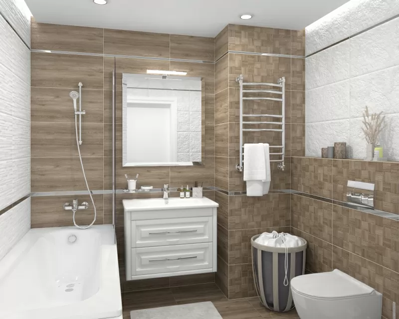 Керамогранит Timber коричневый 30х60