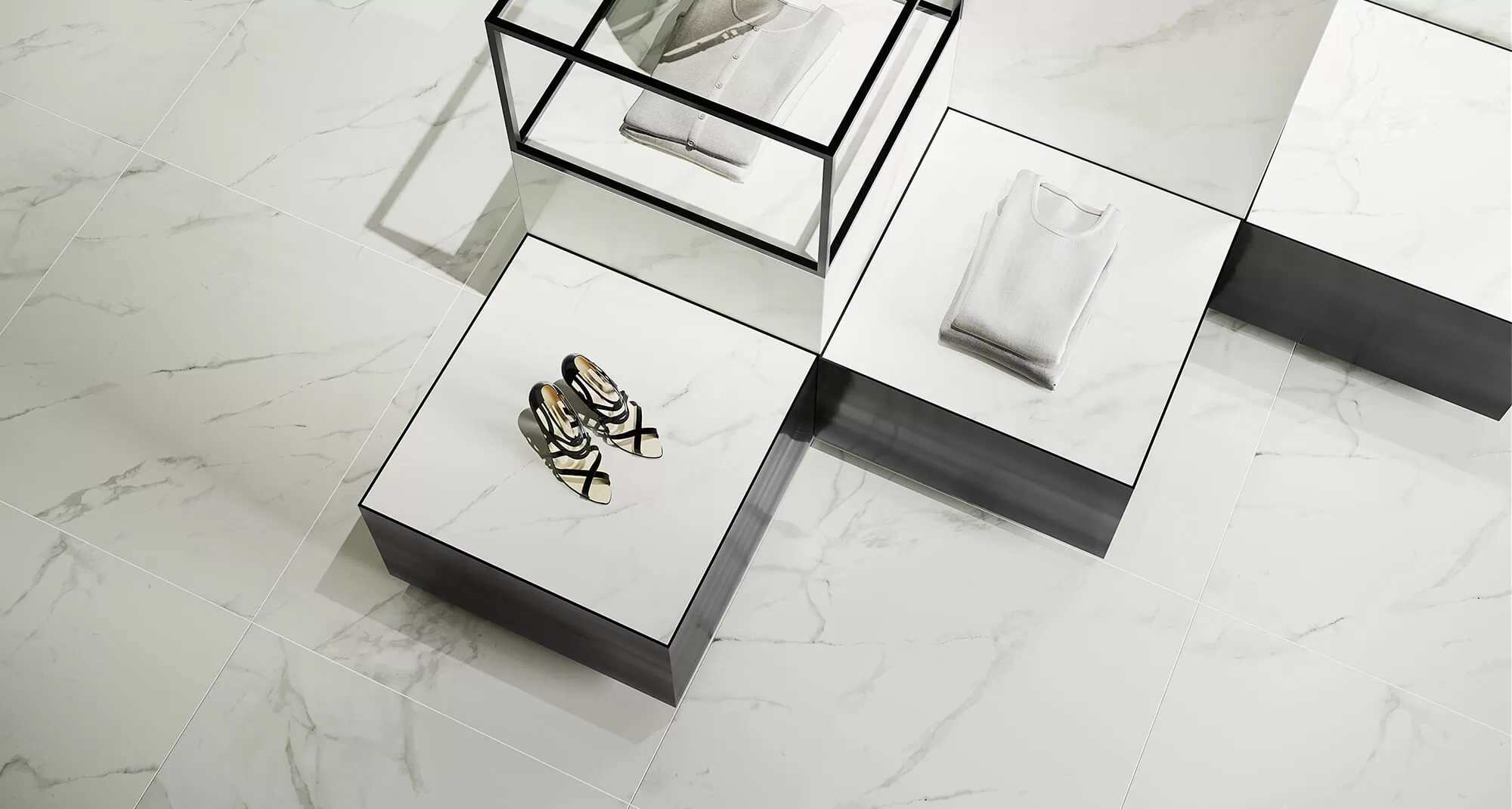 Керамогранит O-CLM-GGM054 Calacatta Marble 79.8x79.8