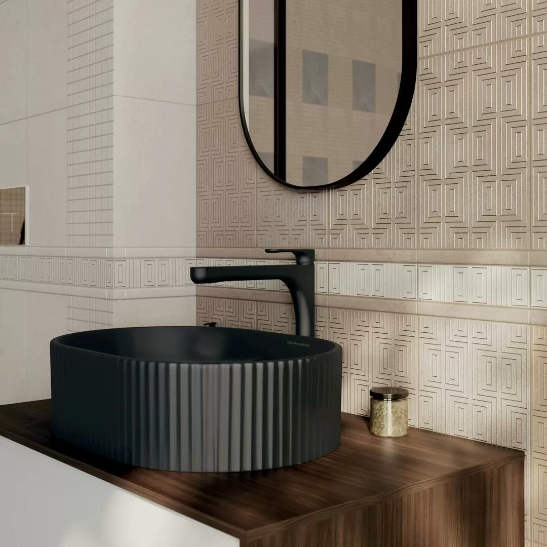 Керамогранит SBD040/SG1591 Декор Матрикс серый тёмный 20*20